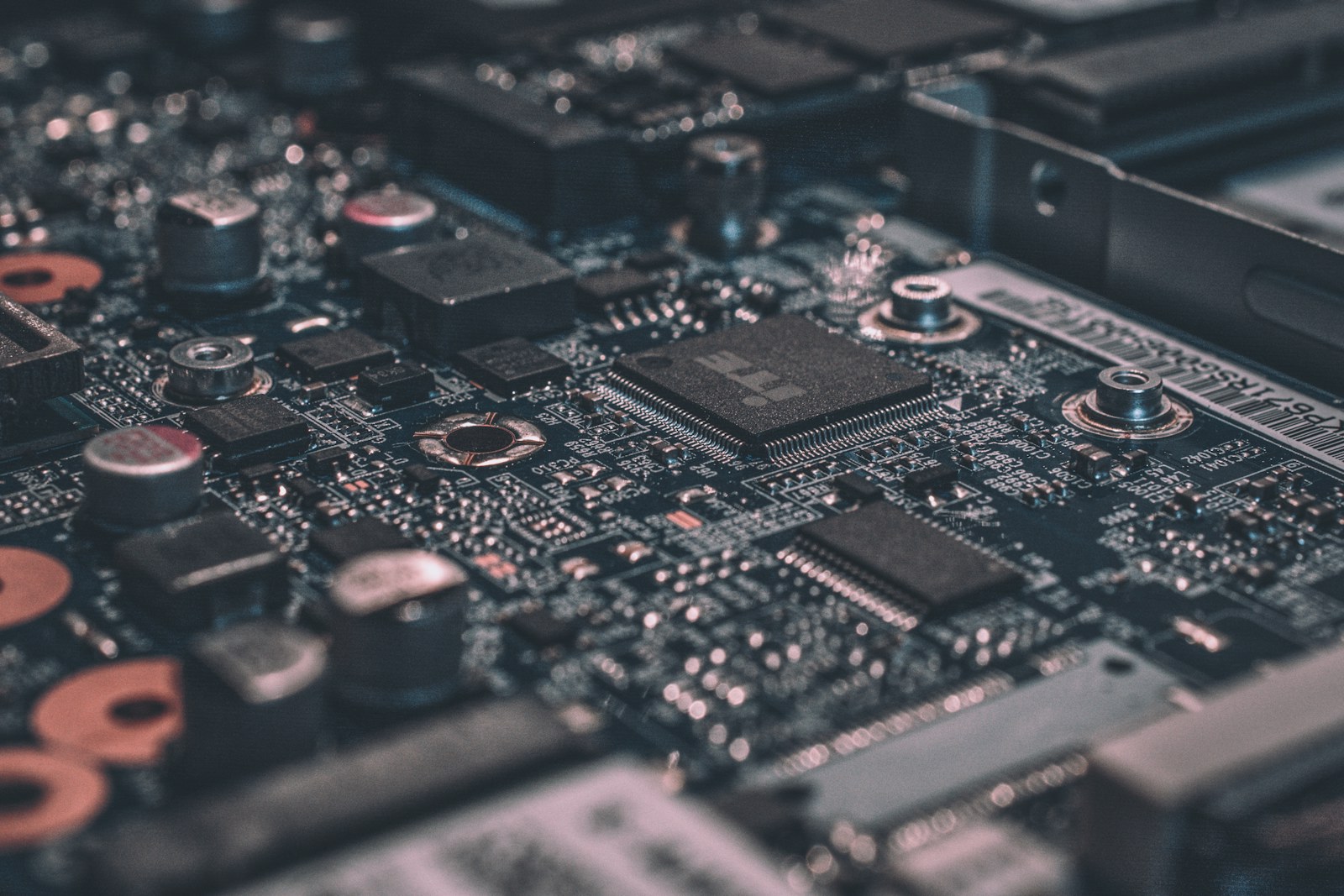 Circuit board illustrating the connections exposed by an MCP server